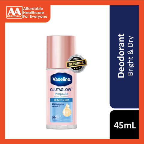 Vaseline GlutaGlow Ampoule Serum Deodorant (Bright and Dry) 45mL