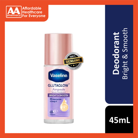 Vaseline GlutaGlow Ampoule Serum Deodorant (Bright and Smooth) 45mL