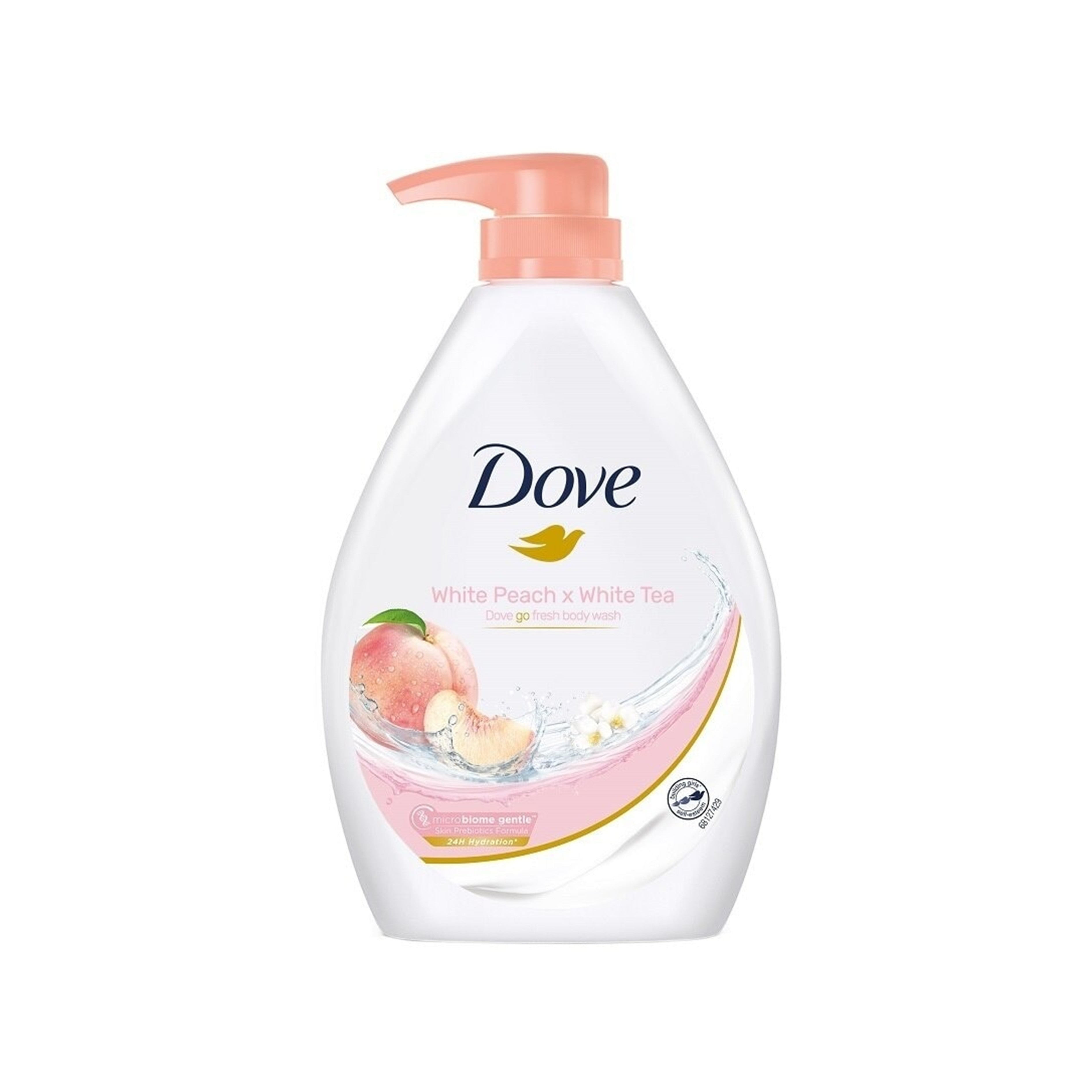 Dove White Peach x White Tea Go Fresh Body Wash 1L