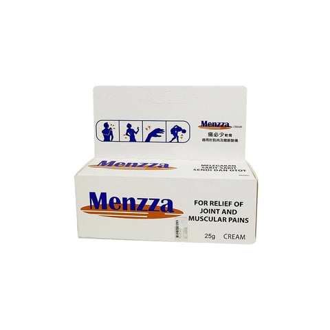 Menzza Cream 25g (For Relief of Joint and Muscular Pains)