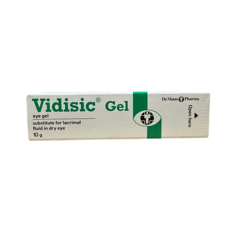 Vidisic Eye Gel 10g (Substitute for Lacrimal Fluid in Dry Eye)