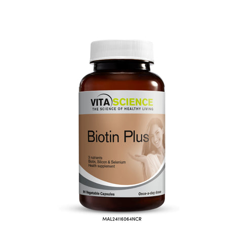 VitaScience Biotin Plus (Biotin, Silicon, Selenium) Vegecapsule 90's