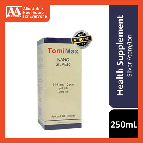 TomiMax Nano Silver Oral Solution 250mL
