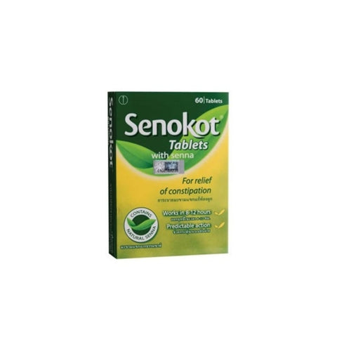Senokot (with Senna) Tablet 60's (For Relief of Constipation)