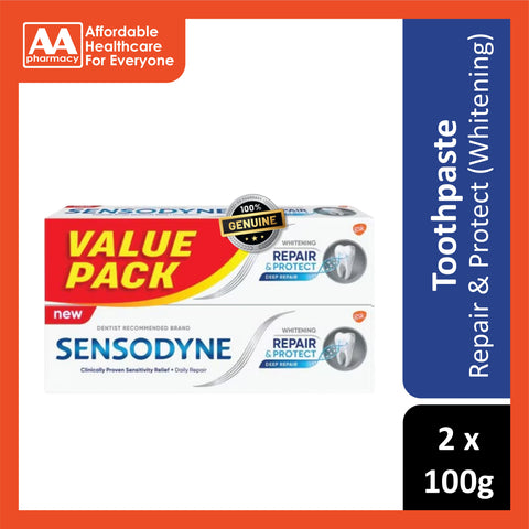 Sensodyne Repair & Protect (Whitening) Toothpaste 2x100g