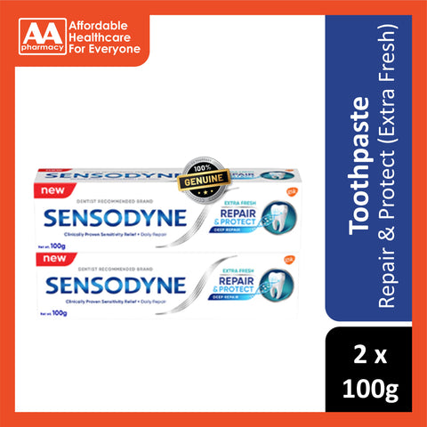 Sensodyne Repair & Protect (Extra Fresh) Toothpaste 2x100g