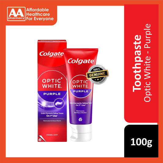 Colgate Optic White Purple Toothpaste 100g
