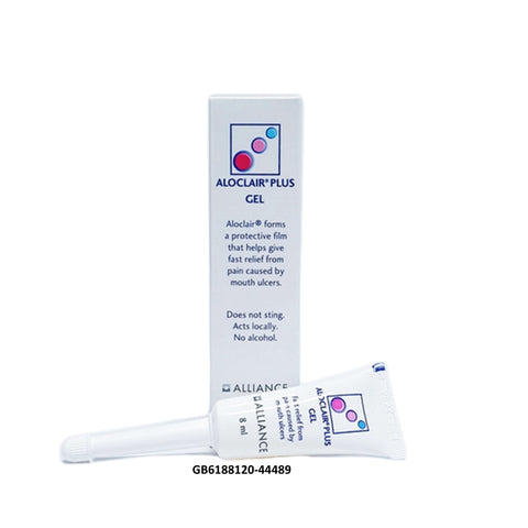 Aloclair Plus Oral Gel 8mL (Fast Pain Relief from Mouth Ulcers)