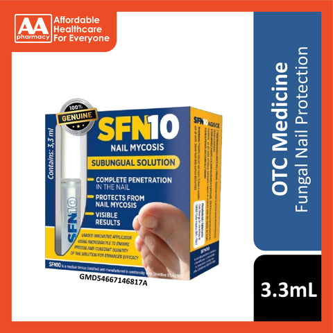 SFN10 Nail Mycosis Subungual Solution 3.3mL (For Fungal Nails)