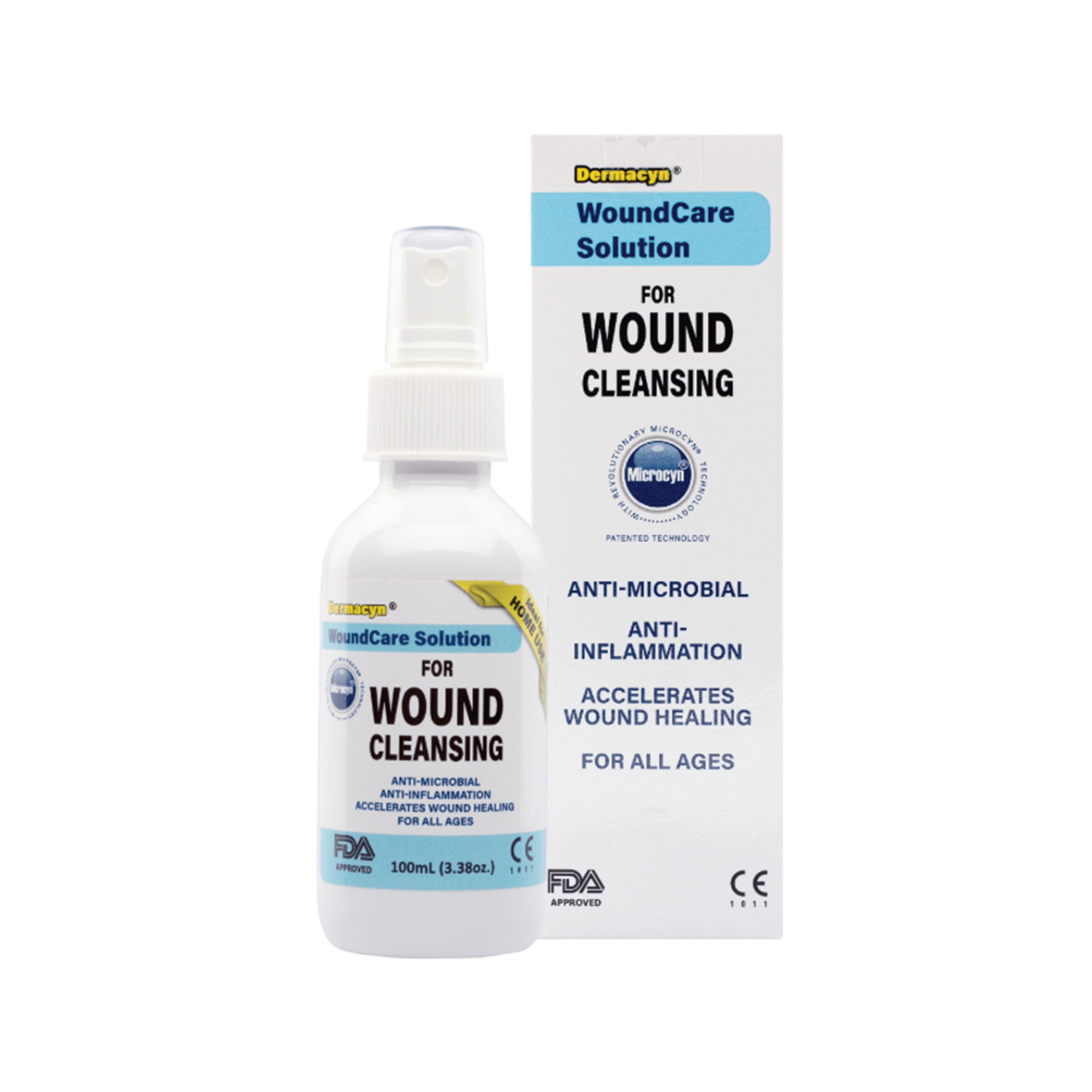Dermacyn Wound Care Solution Spray 100mL