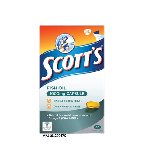 Scott's Fish Oil 1000mg Capsule 60's