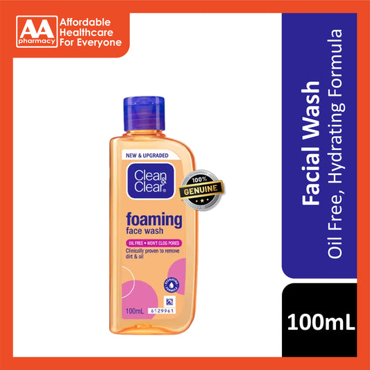 Clean and Clear Foaming Face Wash 100mL