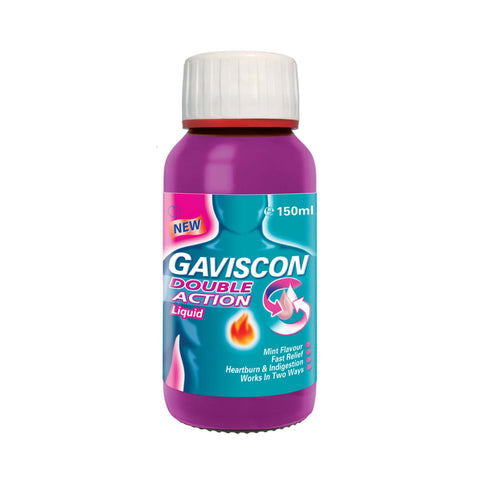[CLEARANCE] [EXP 28/02/2026] Gaviscon Double Action Liquid (Mint) 150mL