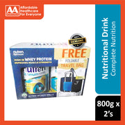 Nestlé Nutren Optimum 800gx2's (Vanilla Flavour) FOC Foldable Travel Bag [Value Pack]