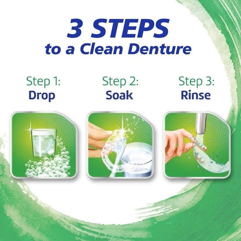 Polident 3 Minute Daily Cleanser for Dentures 36's