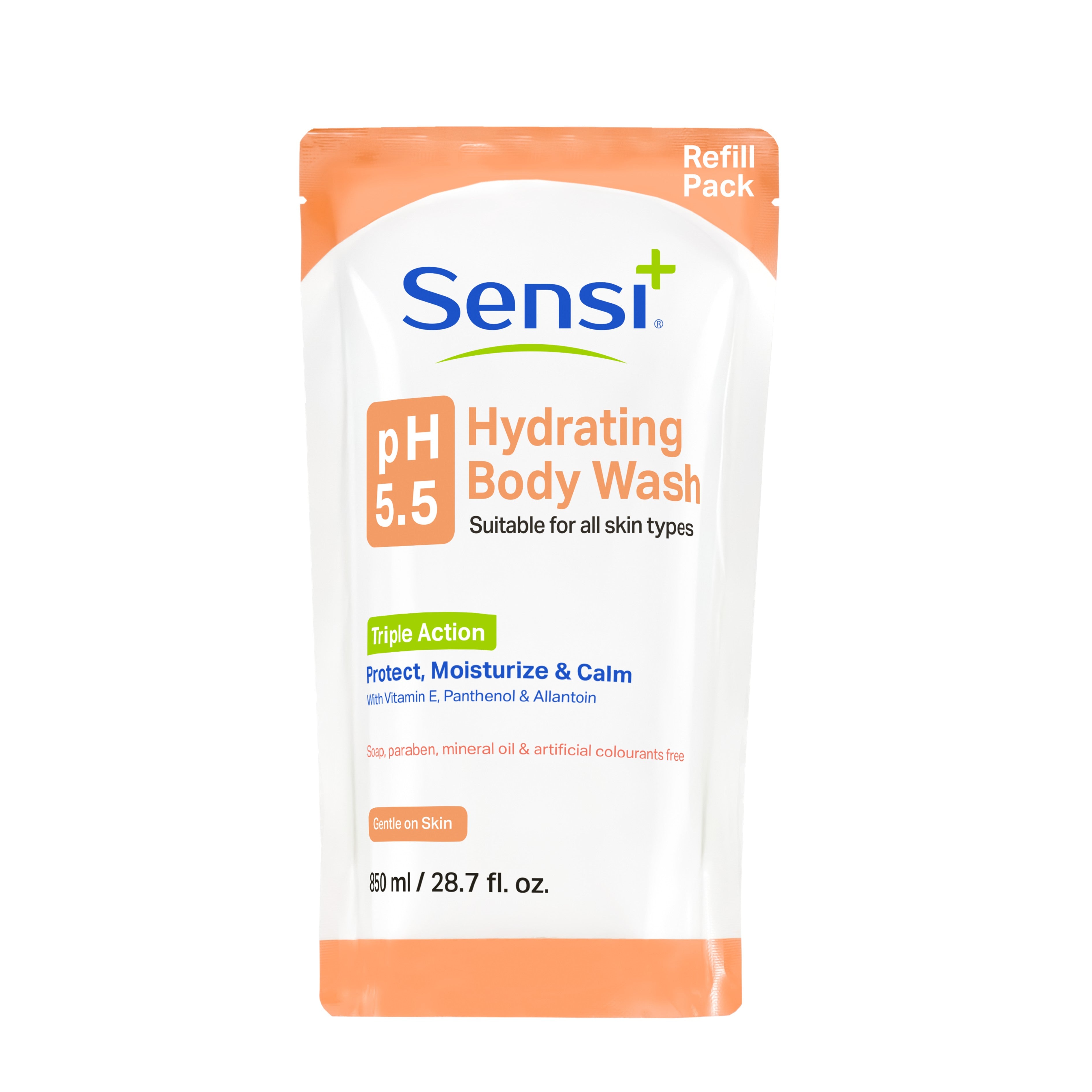 Sensi+ pH5.5 Hydrating Body Wash 850mL (Refill Pack)