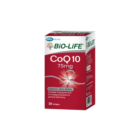 [EXP 08/05/2026] Bio-Life CoQ10 75mg Softgel Capsule 30's