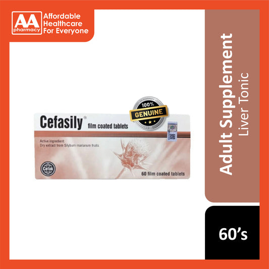 Cefasily Film Coated Tablet 60's (Liver Tonic)