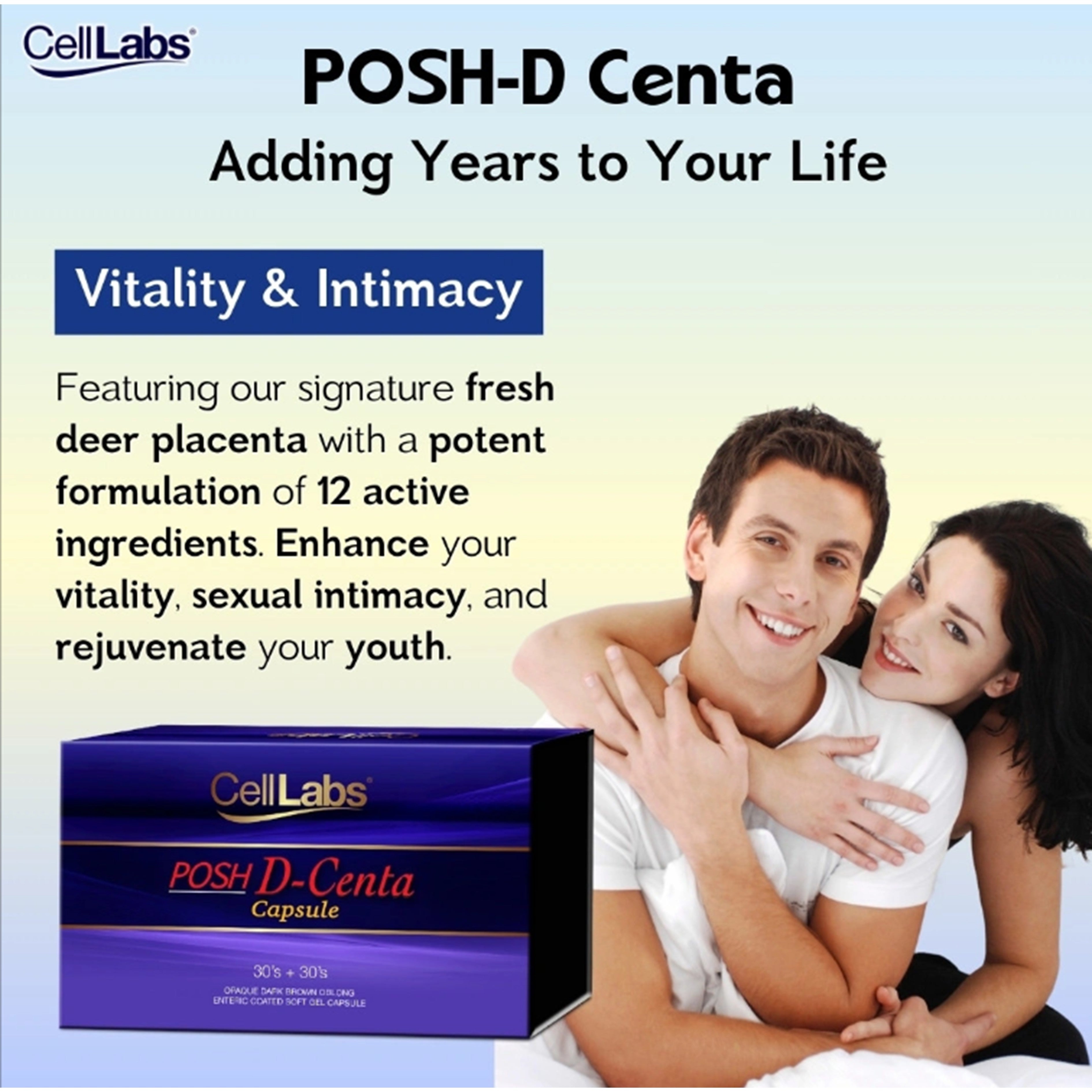 CellLabs Posh D-Centa Capsule 30's