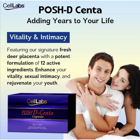 CellLabs Posh D-Centa Capsule 14x30's