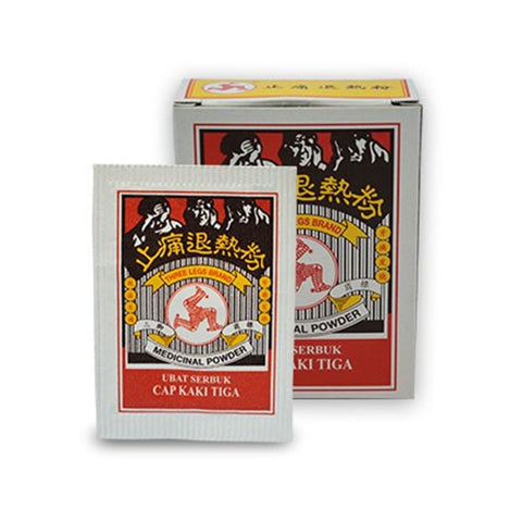 3 Legs Medicinal Powder (Aspirin 600mg) Sachet 12's