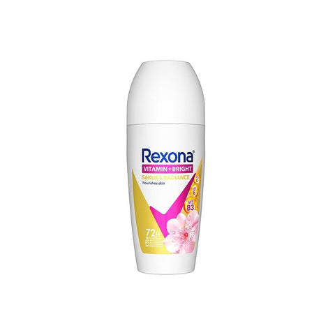 Rexona Vitamin + Bright Antiperspirant Roll On (Sakura Radiance) 45mL