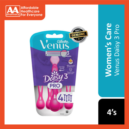 Gillette Venus Daisy 3 Pro Disposable Razor 4's