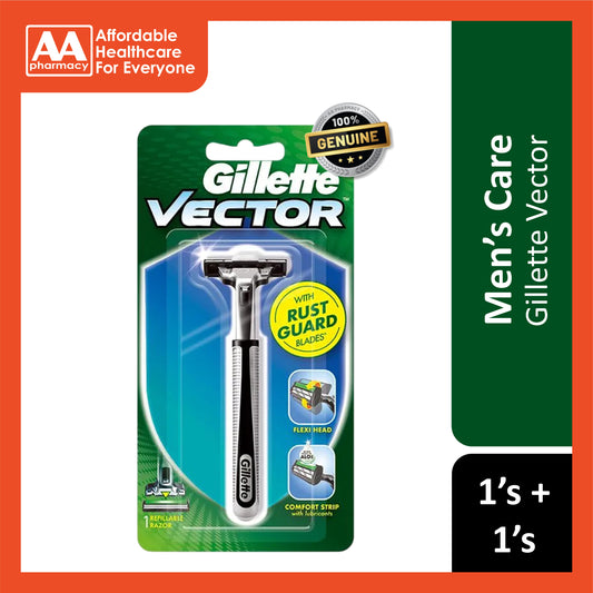 Gillette Vector (1 Handle, 1 Cartridge)