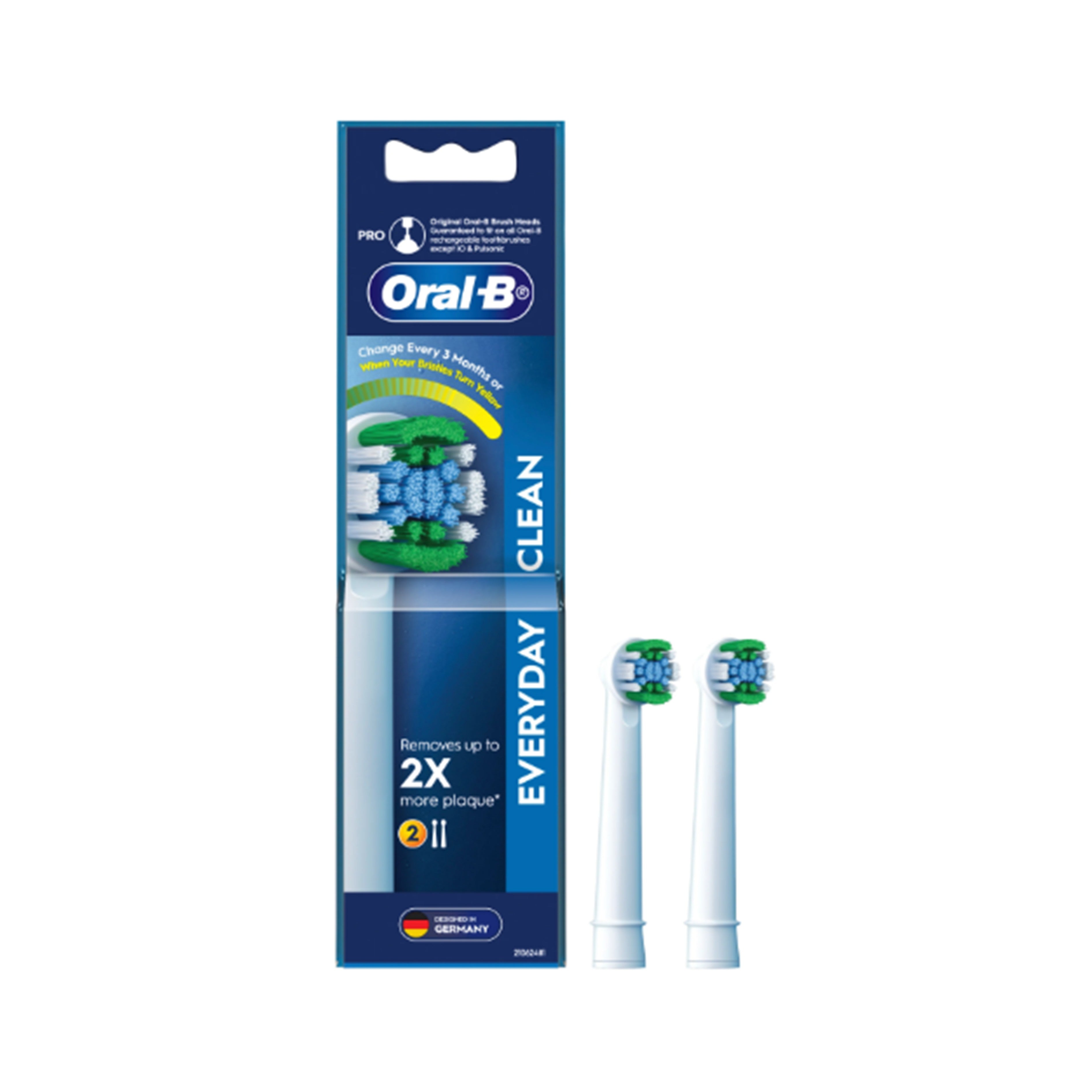 Oral-B (Everyday Clean) Replacement Brush Head 2's