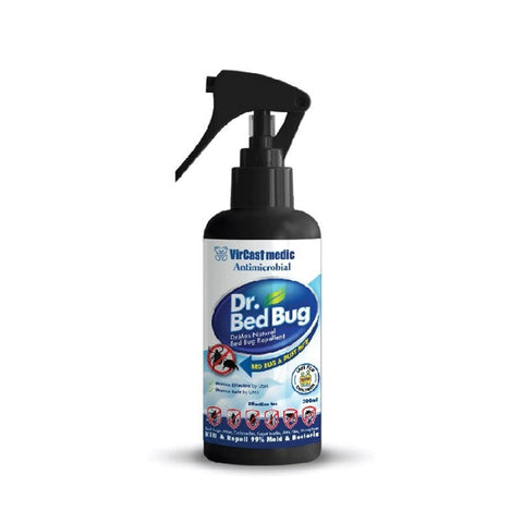 VirCast Medic Antimicrobial Dr. Bed Bug Natural Bed Bug & Dust Mite Repellent Spray 300mL