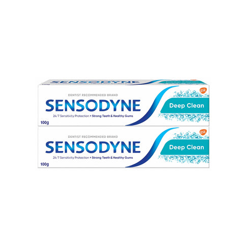 Sensodyne Toothpaste (Deep Clean) 100gx2's [Twinpack]