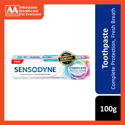 Sensodyne Toothpaste (Complete Protection, Fresh Breath) 100g