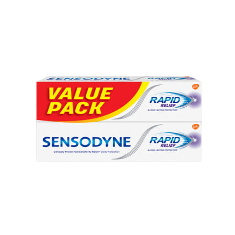 Sensodyne Toothpaste (Rapid Relief) 100gx2's [Twinpack]