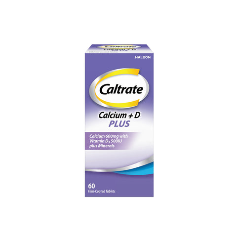 Caltrate Calcium 600mg + D Plus Tablet 60's