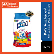 Scott's DHA Gummies (Orange, Strawberry, Blackcurrant Flavour) 60's