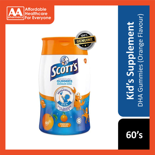 Scott's DHA Gummies (Orange Flavour) 60's