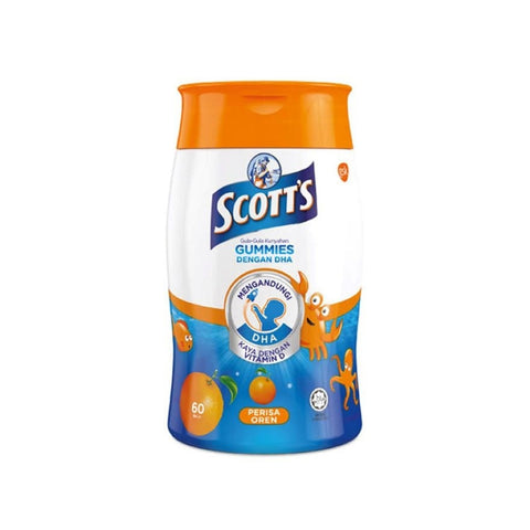 Scott's DHA Gummies (Orange Flavour) 60's