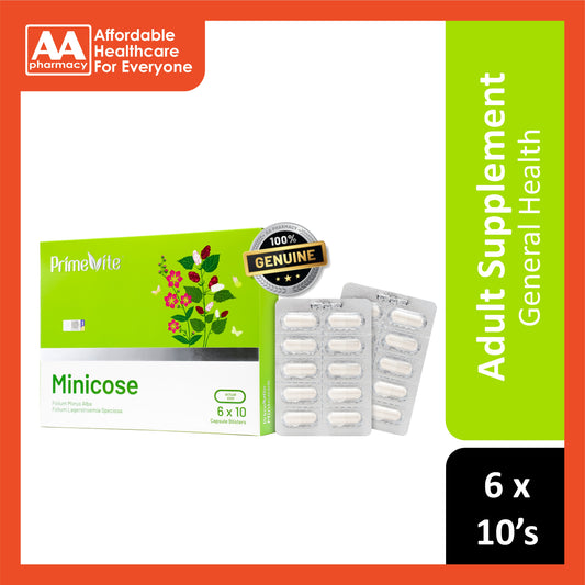 PrimeVite Minicose Capsule 6x10's