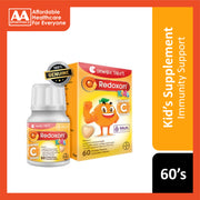 Redoxon Kids Vitamin C 200mg Chewable Tablet 60's (Orange Flavour)