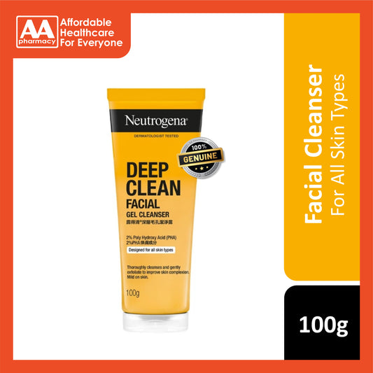 Neutrogena Deep Clean Facial Gel Cleanser 100g