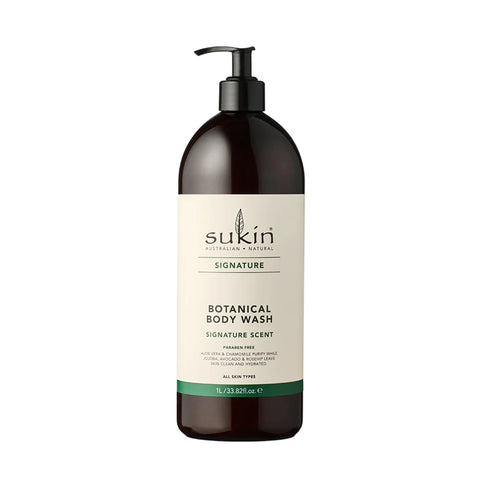 Sukin Botanical Body Wash (Signature Scent) 1L