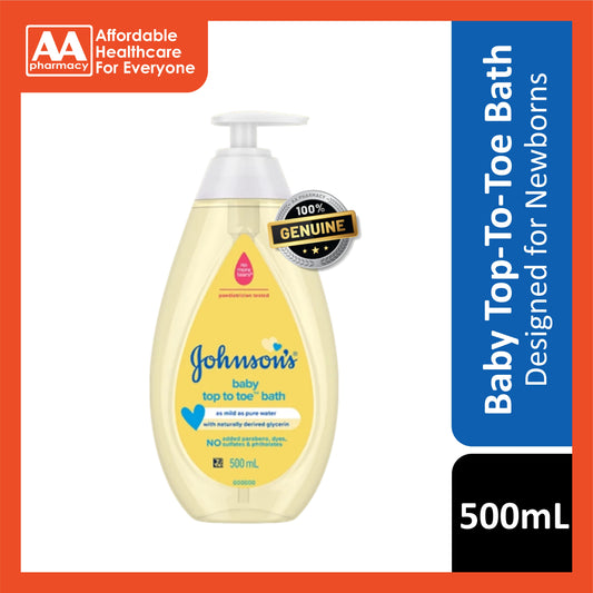 Johnson's Baby Top-To-Toe Baby Bath 500mL