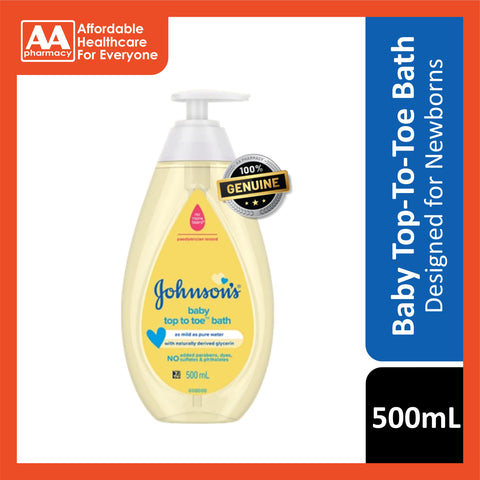 Johnson's Baby Top-To-Toe Baby Bath 500mL