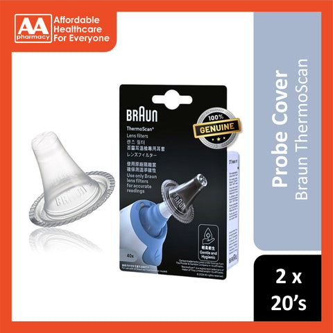 Braun ThermoScan LF40 Lens Filters 2x20's