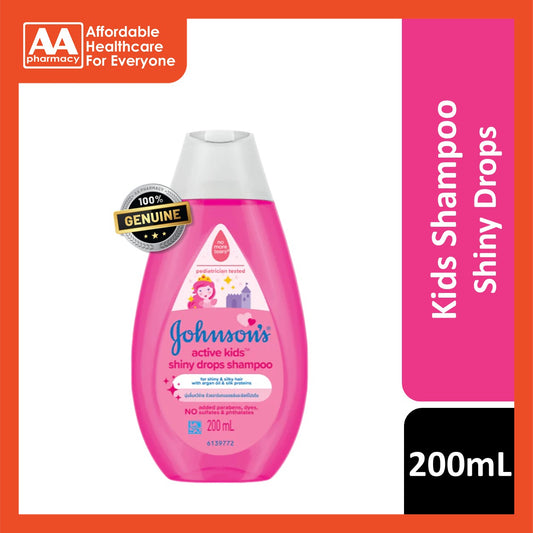 Johnson's Active Kids Shiny Drops Shampoo 200mL