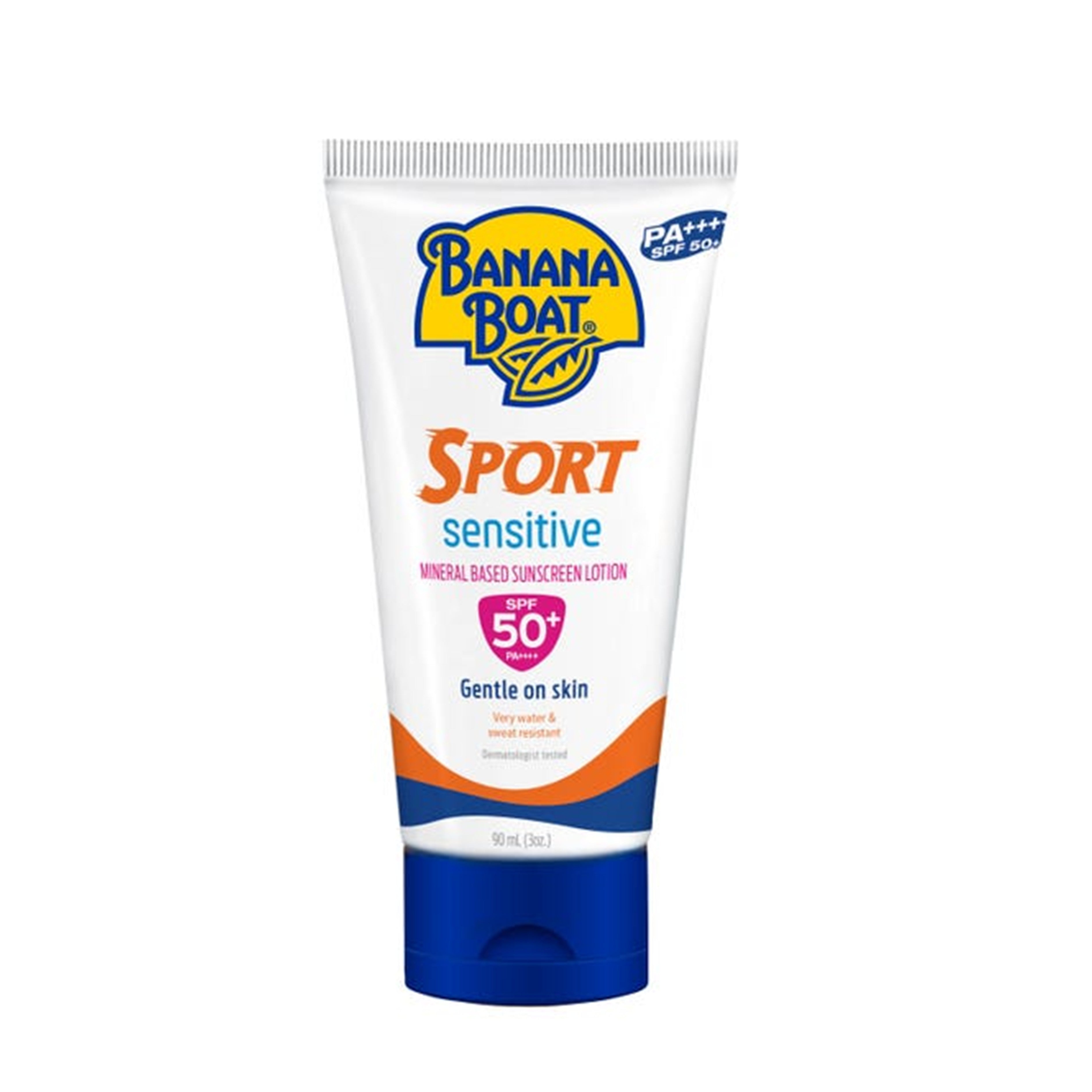 Banana Boat Sport Sensitive Mineral Based Sunscreen Lotion SPF50+ 90mL
