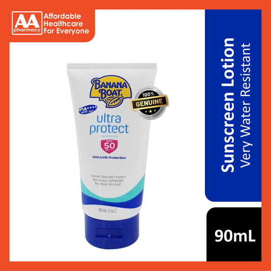 Banana Boat Ultra Protect Sunscreen Lotion SPF50 90mL
