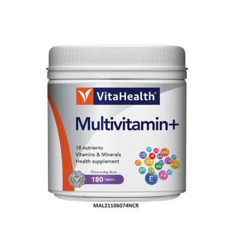 VitaHealth Multivitamin+ Tablet 180's