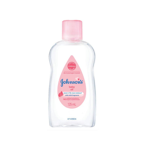 Johnson's Regular Baby Oil 125mL