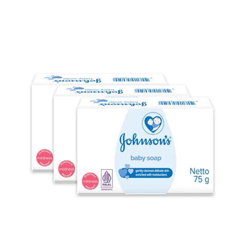 Johnson's Regular Baby Soap 3x75g